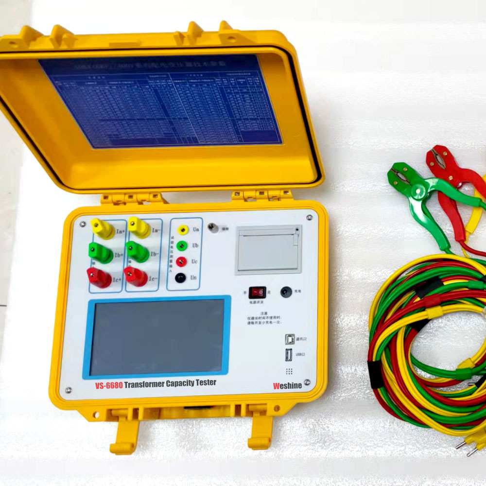 Onderhoudsvermogen van transformatortester